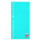 Nectar Napkins Brand Neon Blue Over Sized Sex Towel