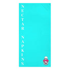 Nectar Napkins Brand Neon Blue | Nectar Napkins XL Fun-Flirty Lovers’ Towels