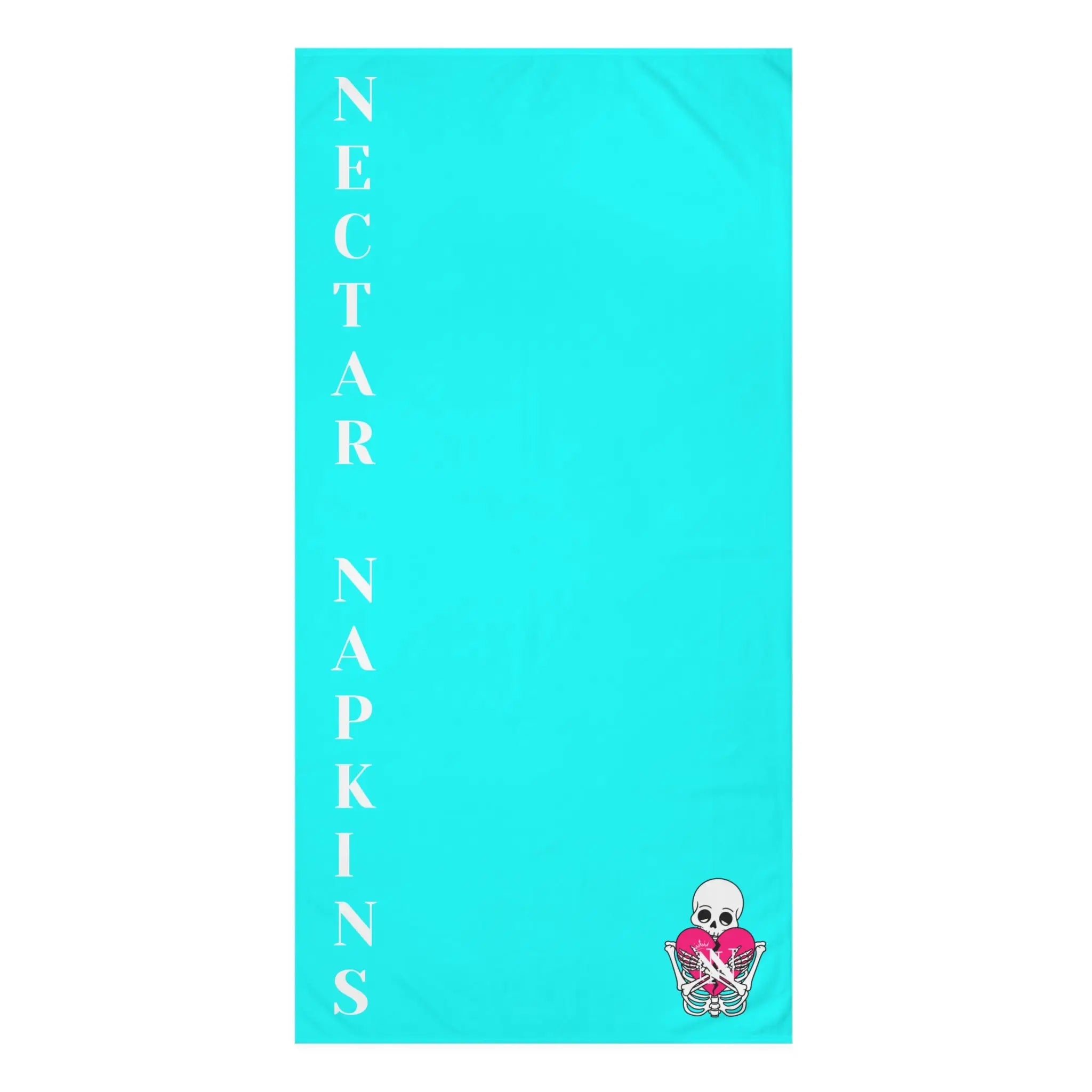Nectar Napkins Brand Neon Blue Over Sized Sex Towel