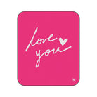 Love You with a Heart | Mix Match Fun-Flirty Lovers’ Water-Resistant Blankets
