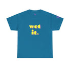 wet it. | Mix & Match 100% Cotton Unisex Fun-Flirty Lovers’ Tees