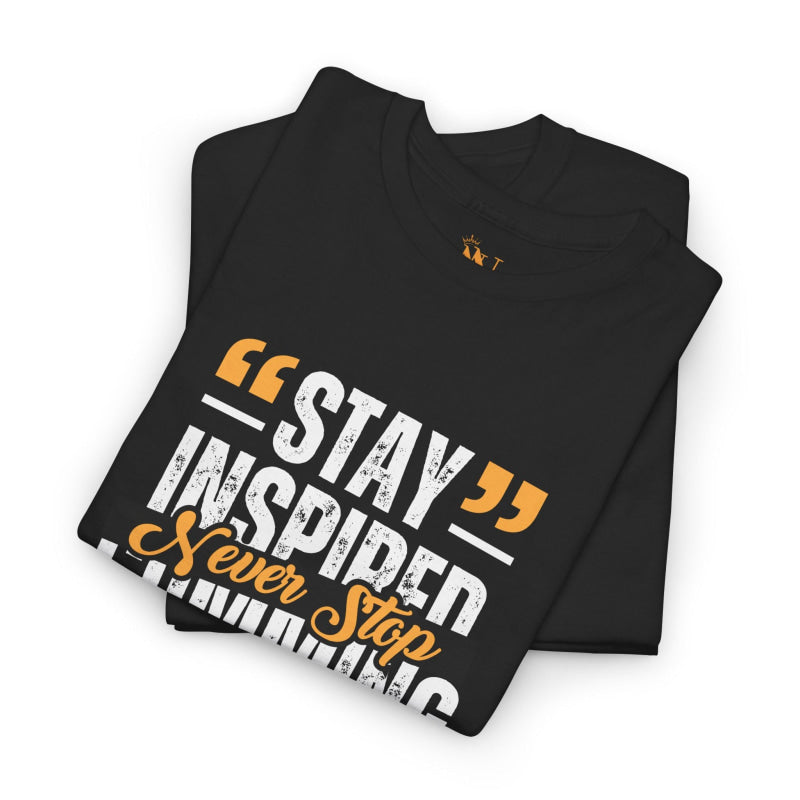 Stay Inspired | Mix & Match Cotton Unisex Fun-Flirty Lovers’ T-Shirts