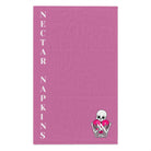 Nectar Napkins Brand Soft Pink | Nectar Napkins Fun-Flirty Lovers’ Towels