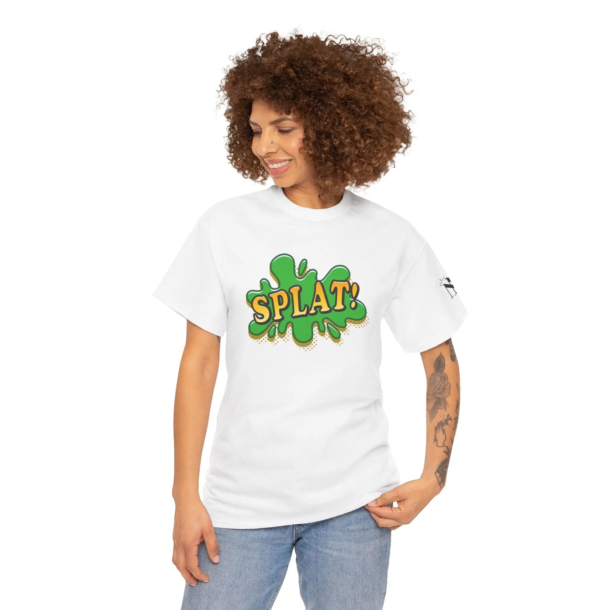 Splat! Cartoon Fun | Mix & Match Cotton Unisex Fun-Flirty Lovers’ T-Shirts