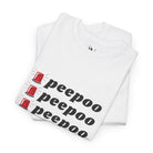 Pee Poo Alert | Mix & Match 100% Cotton Unisex Fun-Flirty Lovers’ Tees