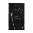 Bondage Leather Whip Black Cuffs | Mix & Match Original Fun-Flirty Lovers’ Towels