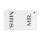Mr Mrs Shareable White | Mix & Match Classic Fun-Flirty Lovers’ Towels