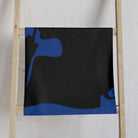 SHHH Girl Silhouette Blue | Mix & Match Classic Fun-Flirty Lovers’ Towels