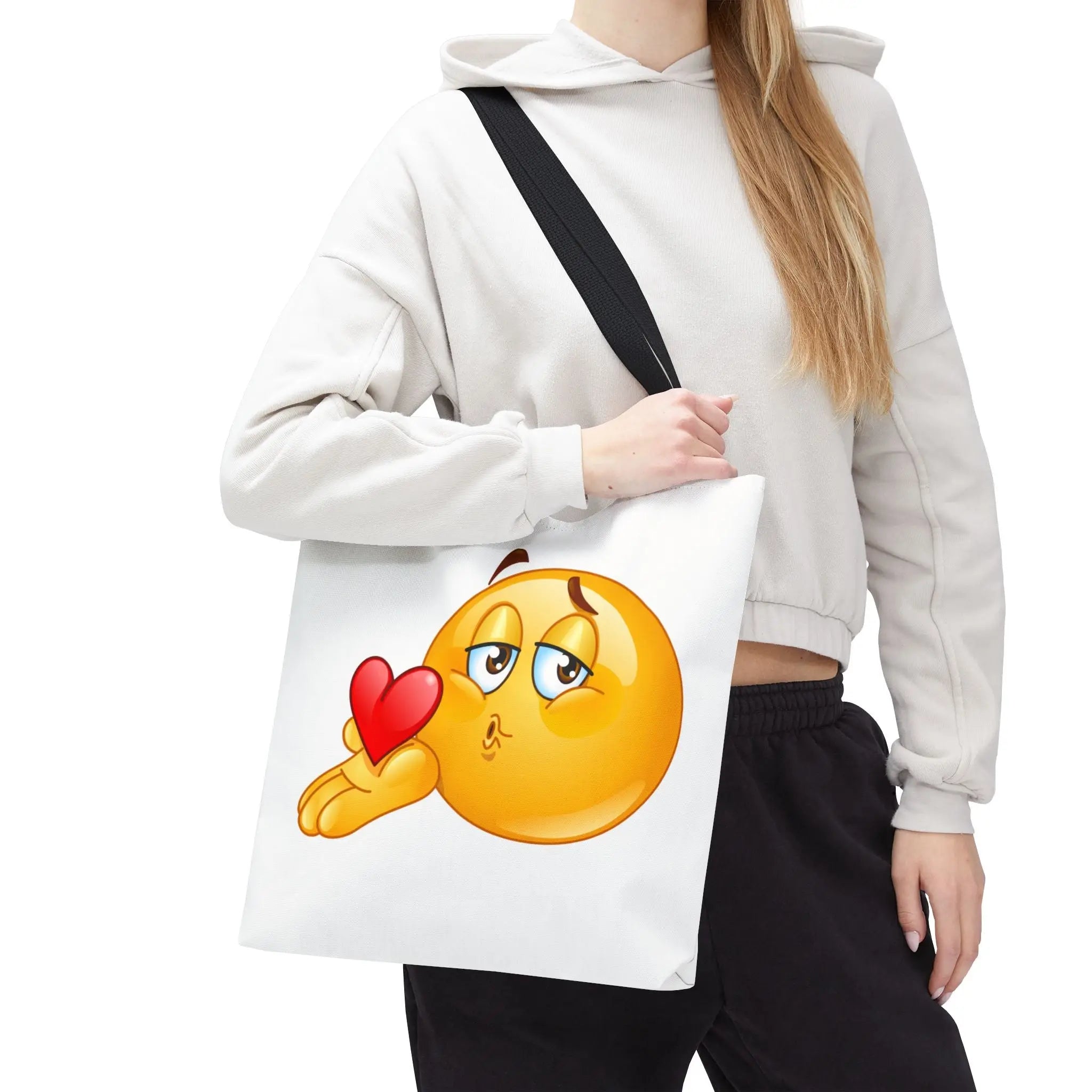 Blow Me a Kiss Emoji Tote Bag