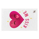 Kiss Me Heart Emoji | Nectar Napkins Fun-Flirty Lovers’ Towels