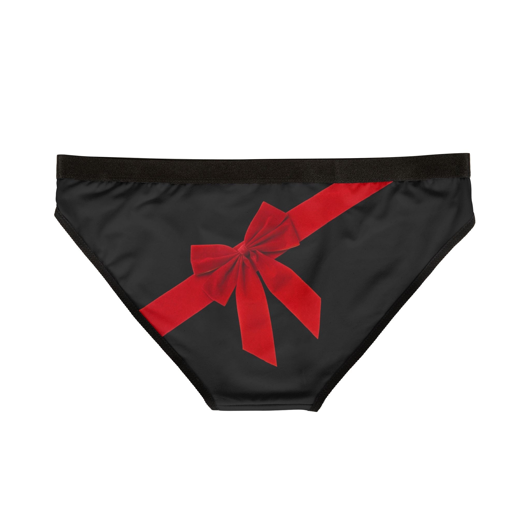 Red Velvet Gift Bow | Mix & Match Women’s Fun-Flirty Lovers’ Panties