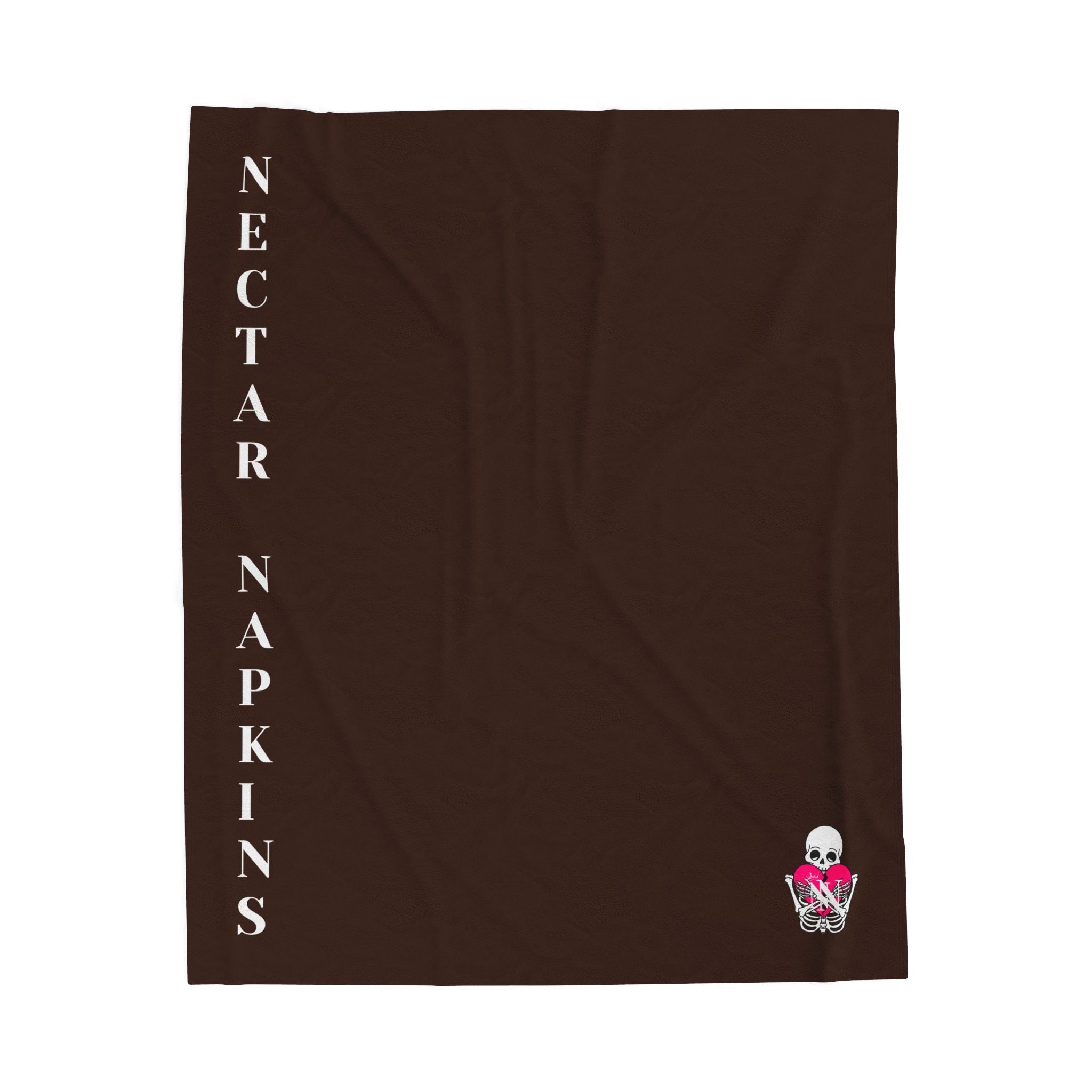 Nectar Napkins Brand Chocolate Love Blanket