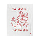 Two Hearts One Promise Blanket