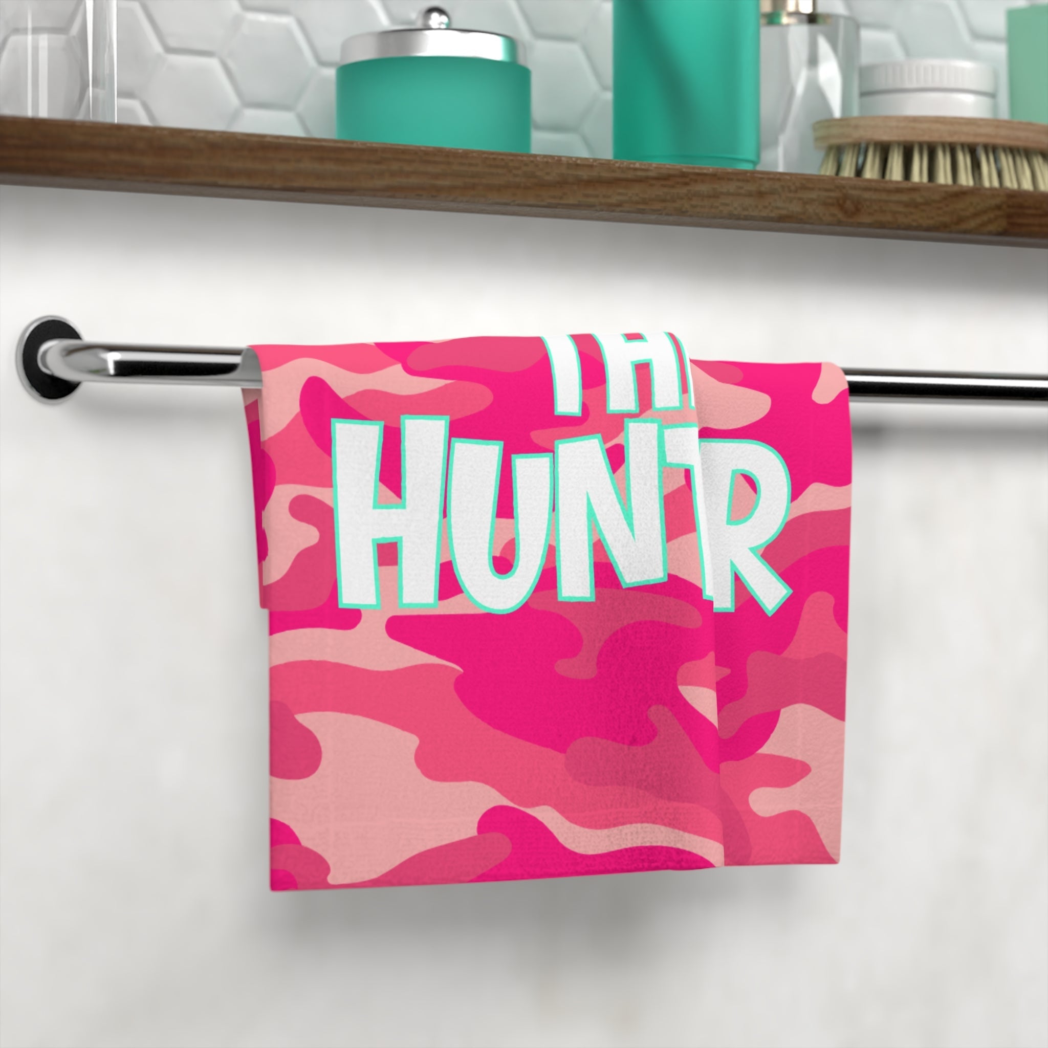 The Hunter Pink Camo Cum Rag