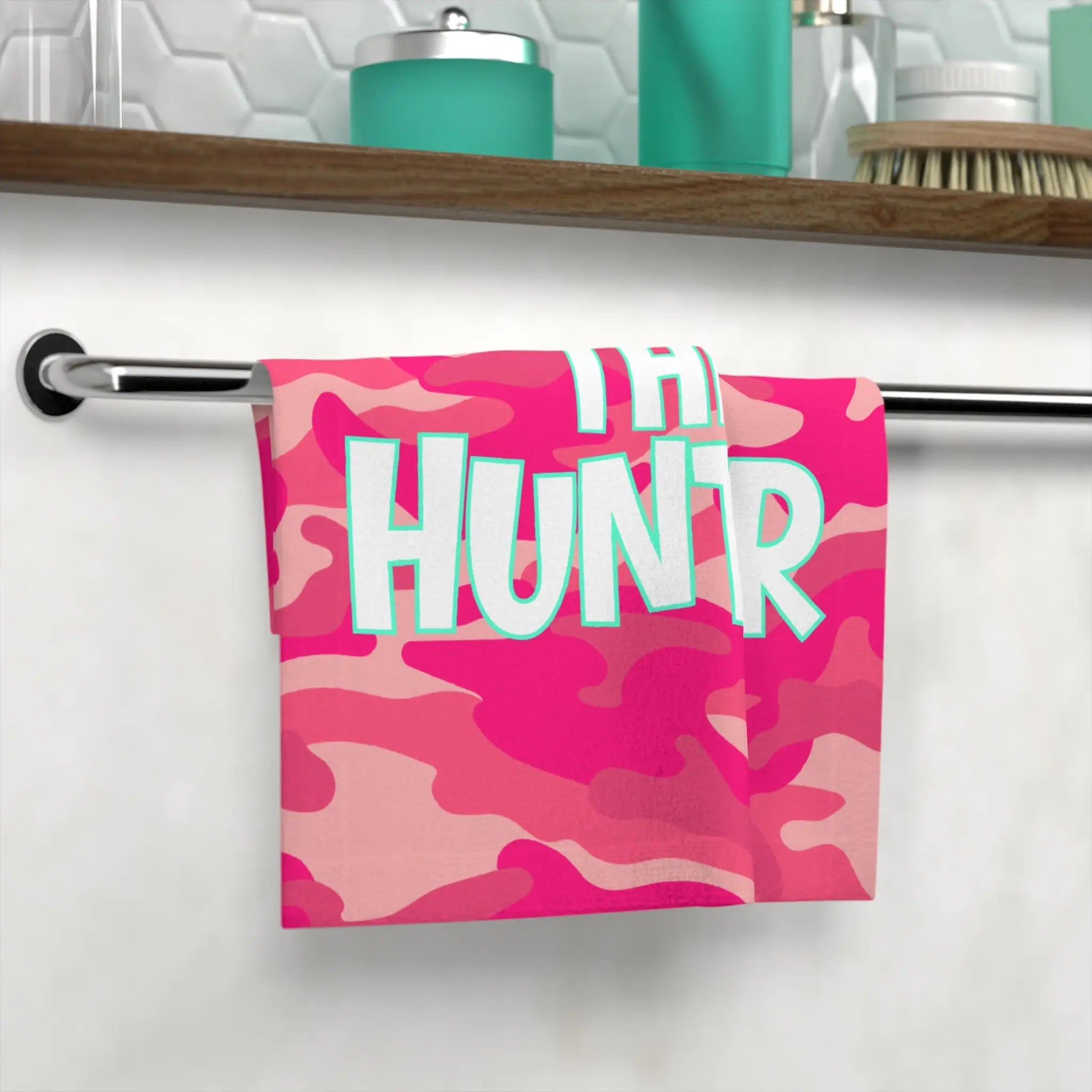 The Hunter Pink Camo Cum Rag