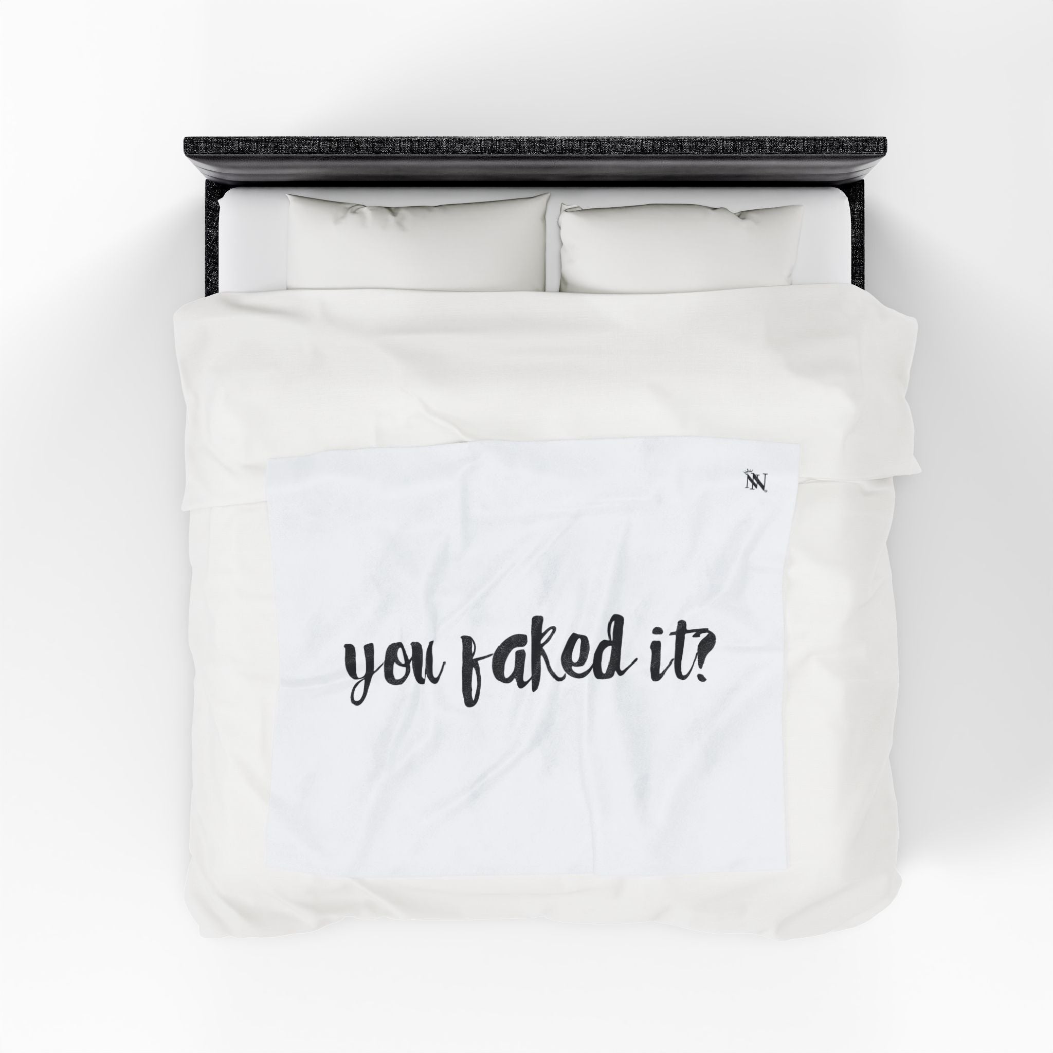You Faked It? | Mix & Match Soft Fun-Flirty Lovers’ Blankets