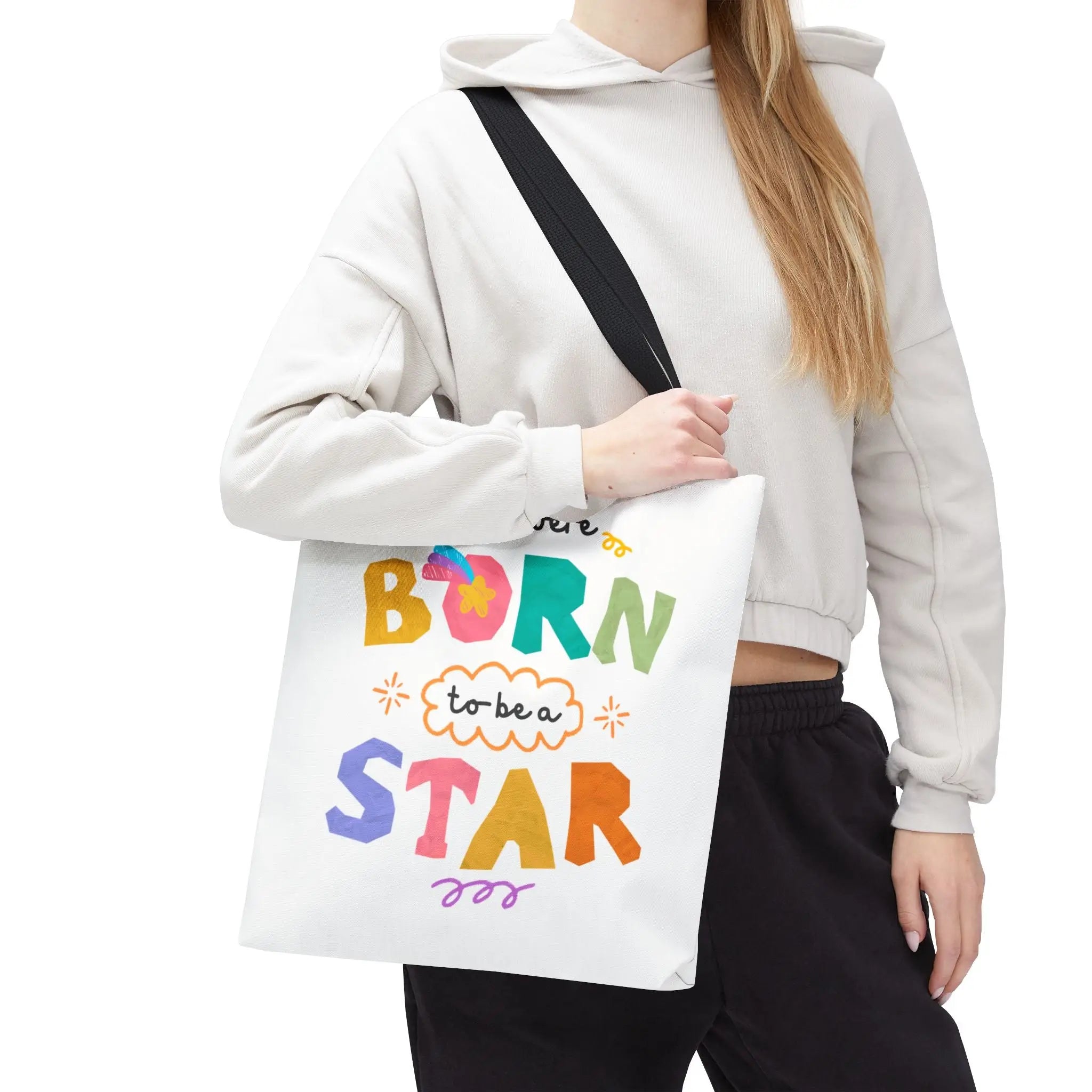 You Were Born to Be a Star Cute Tote Bag