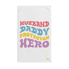 Husband Daddy Protector Hero | Mix & Match Original Fun-Flirty Lovers’ Towels