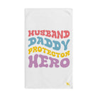 Husband Daddy Protector Hero | Mix & Match Original Fun-Flirty Lovers’ Towels