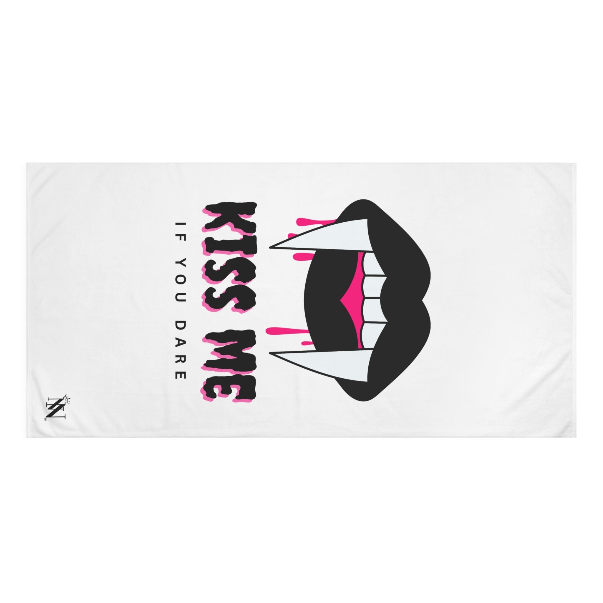Kiss Me if You Dare | Mix & Match XL Fun-Flirty Lovers’ Towels