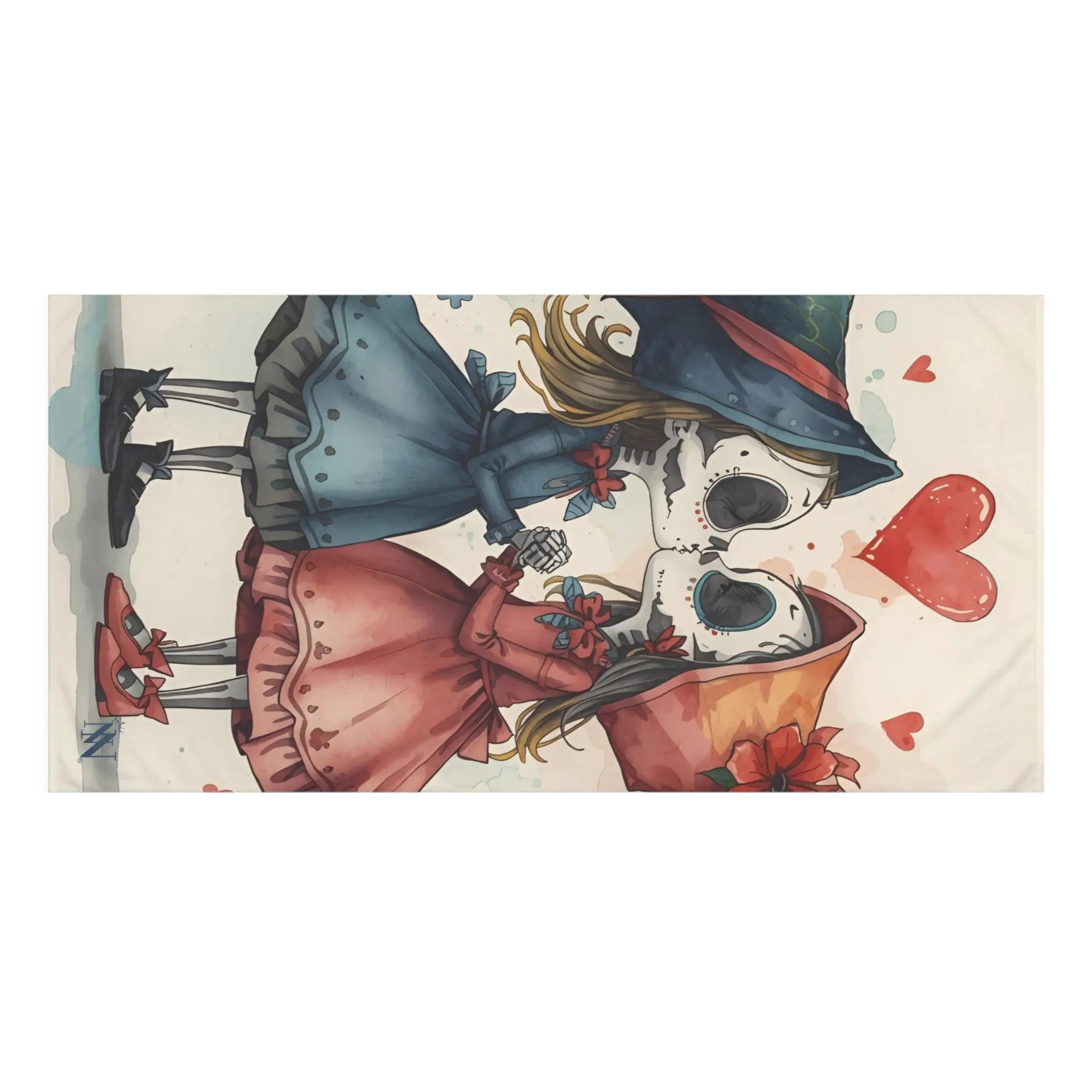 Kissing Witches Print | Mix & Match XL Fun-Flirty Lovers’ Towels