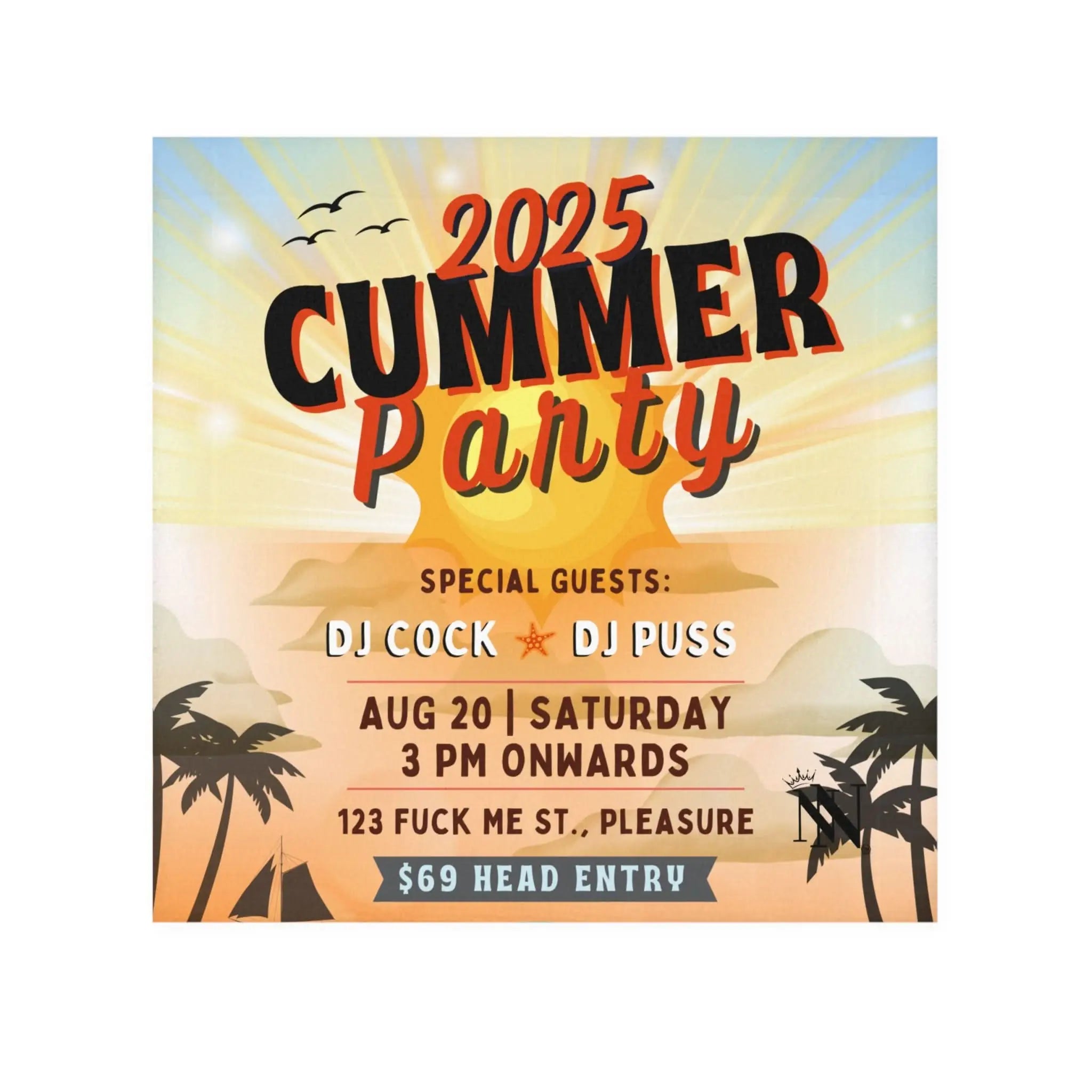 2025 Cummer Party | Mix & Match Lils’ Fun-Flirty Lovers’ Towels
