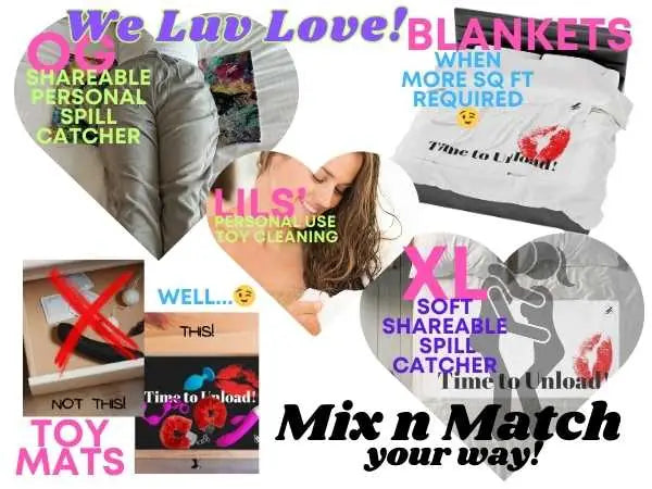 Fucking Crazy | Mix & Match Lils’ Fun-Flirty Lovers’ Towels