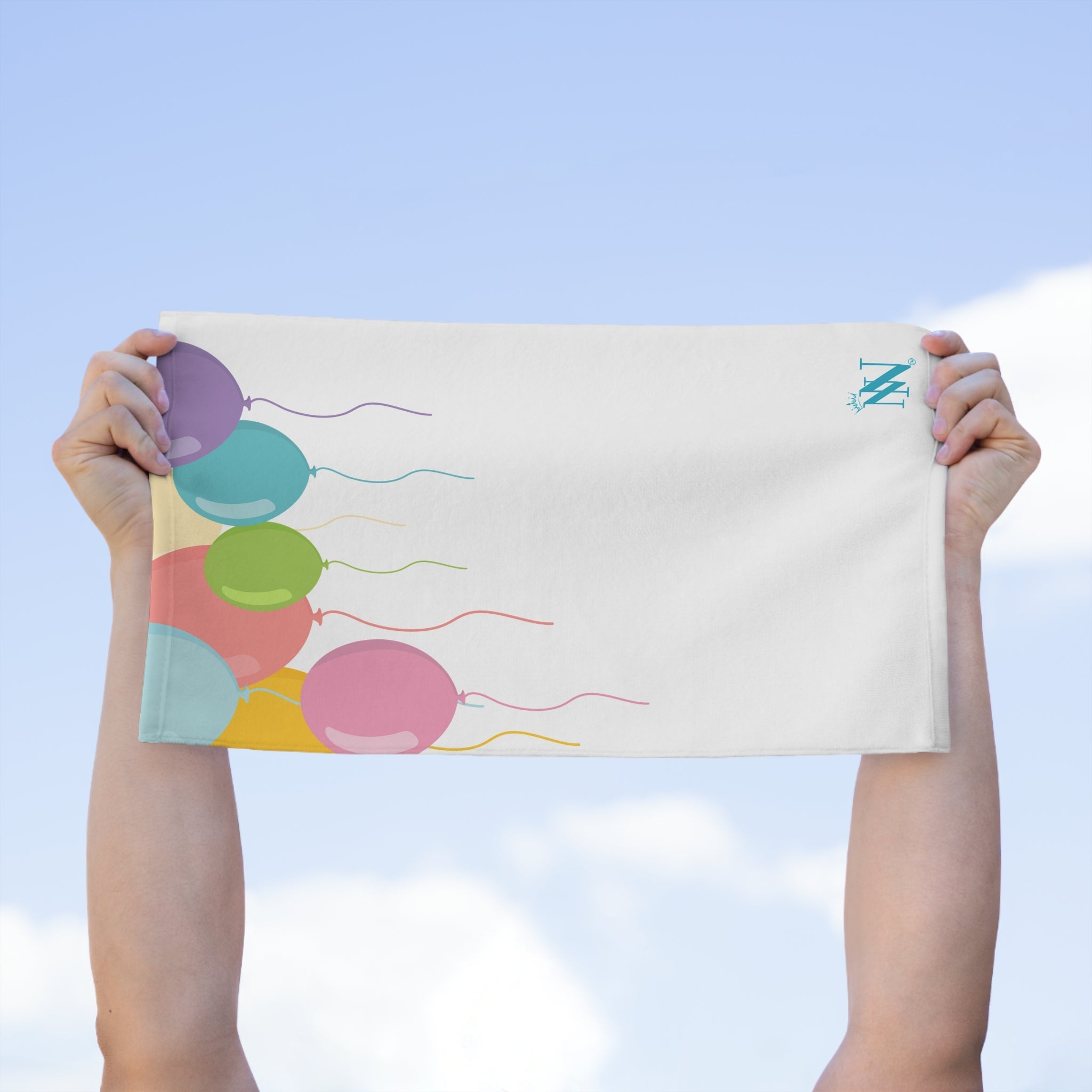 Birthday Balloon Party | Mix & Match Soft Fun-Flirty Lovers’ Towels