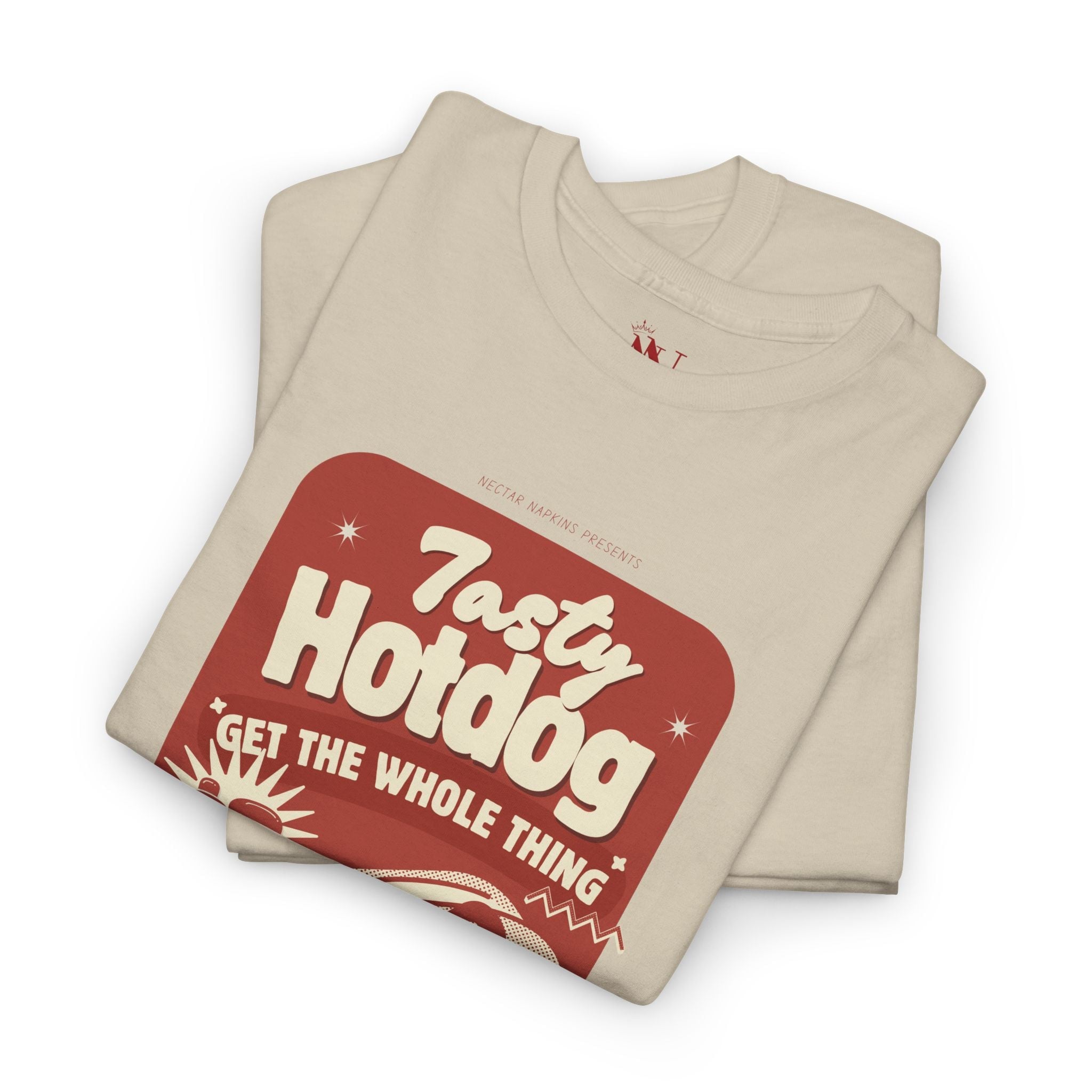 Tasty Hotdog | Mix & Match Cotton Unisex Fun-Flirty Lovers’ T-Shirts