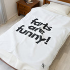 Farts Are Funny! | Mix & Match Fun-Flirty Lovers’ Blankets