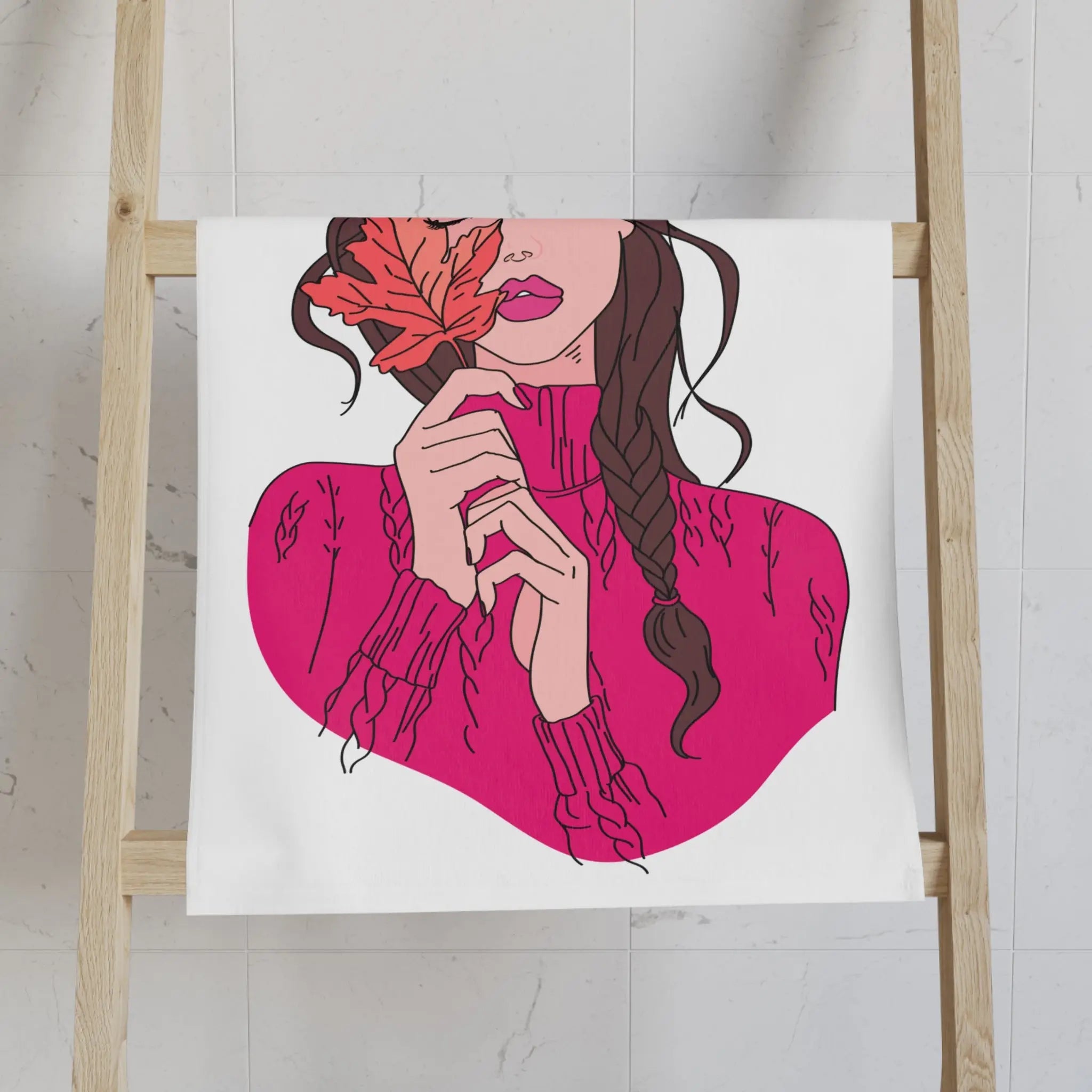 Fall Into Love Girl | Mix & Match Original Fun-Flirty Lovers’ Towels