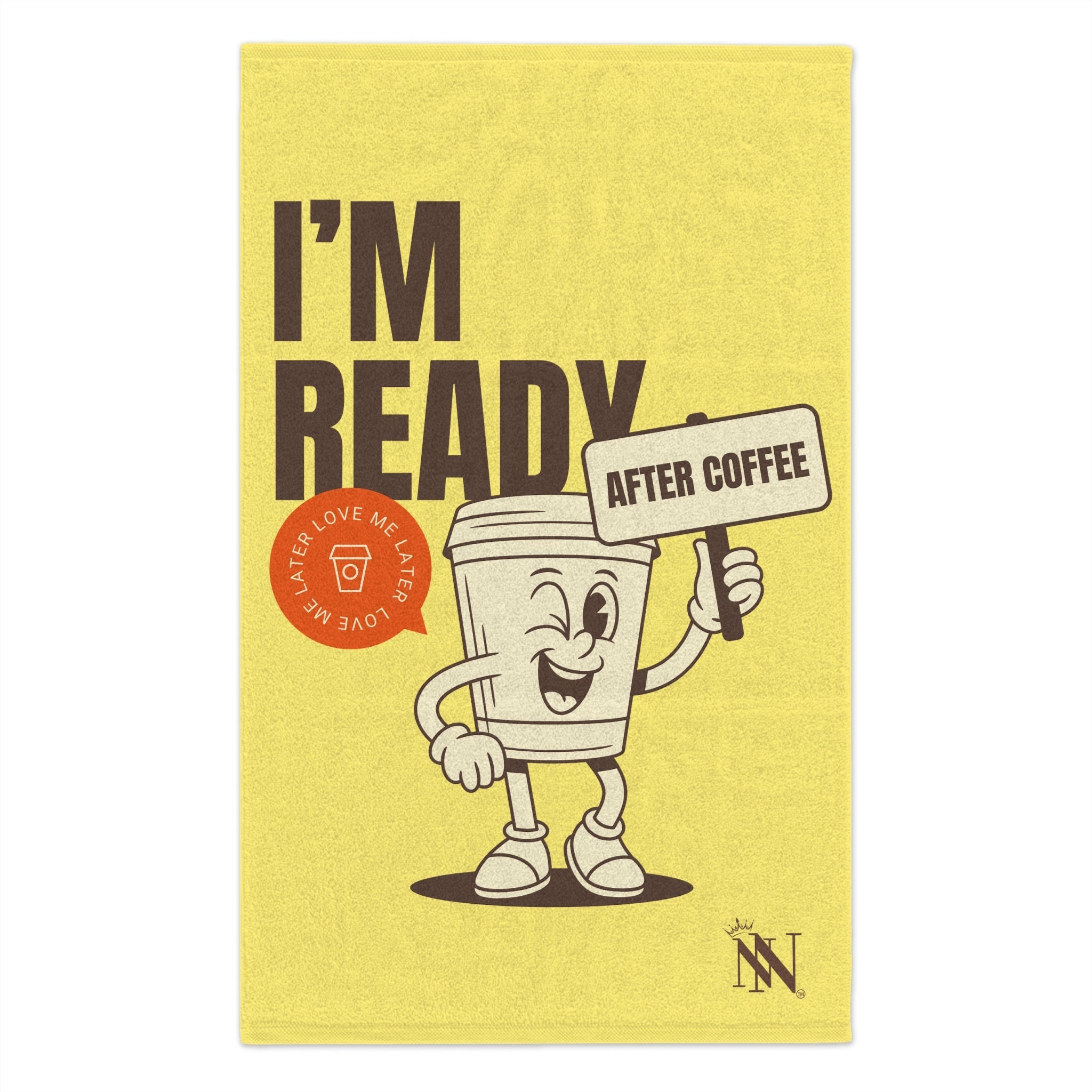 I’m Ready After Coffee | Mix & Match Soft Fun-Flirty Lovers’ Towels