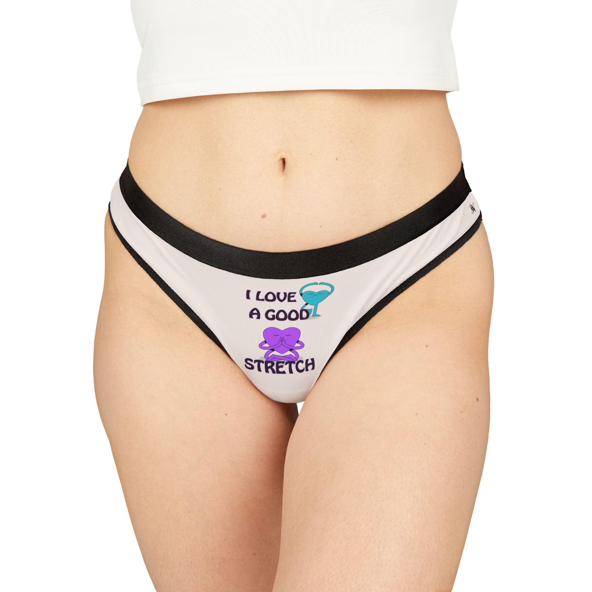 I Love a Good Stretch | Mix & Match Women’s Fun-Flirty Lovers’ Thongs