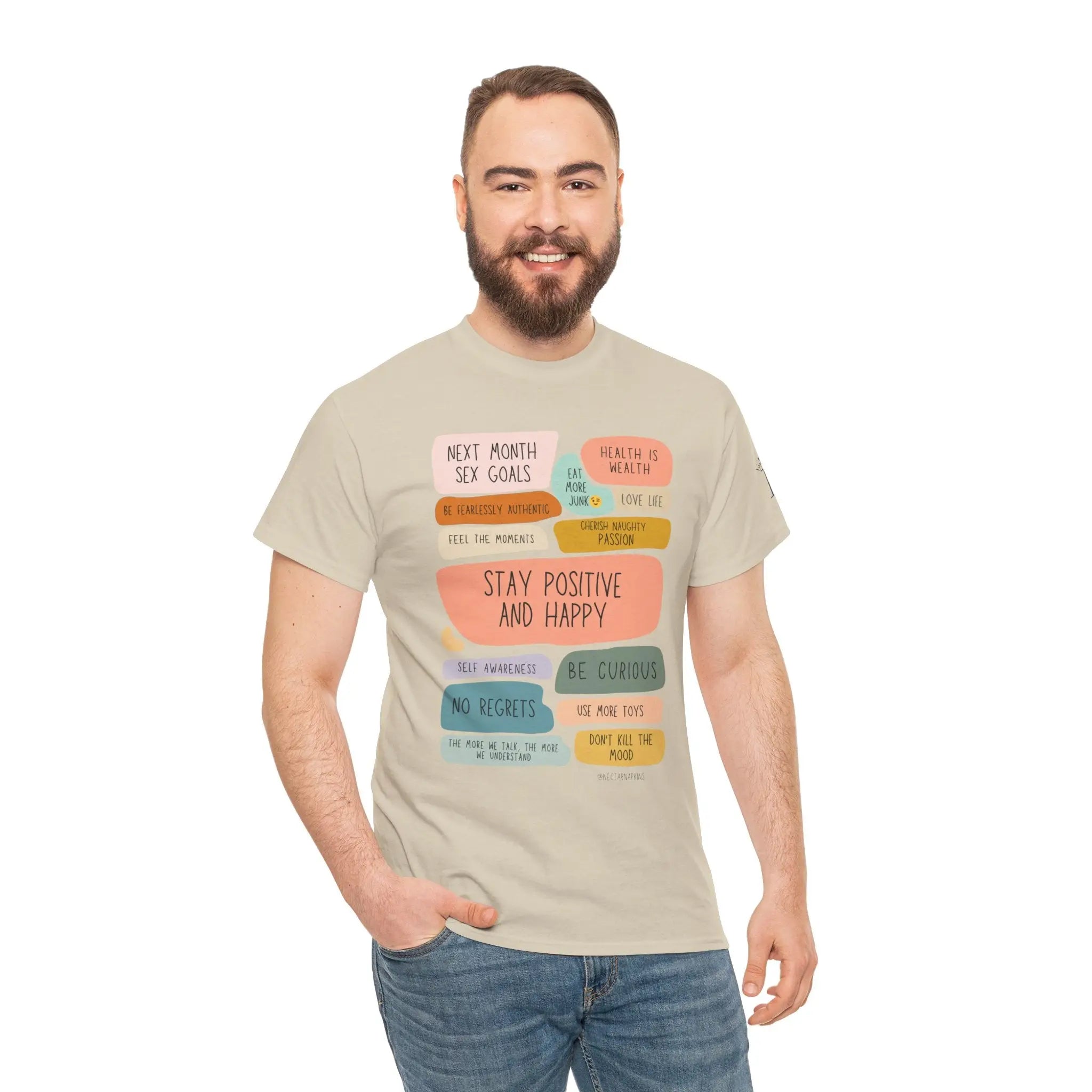 Sex Goals | Mix & Match 100% Cotton Unisex Fun-Flirty Lovers’ Tees