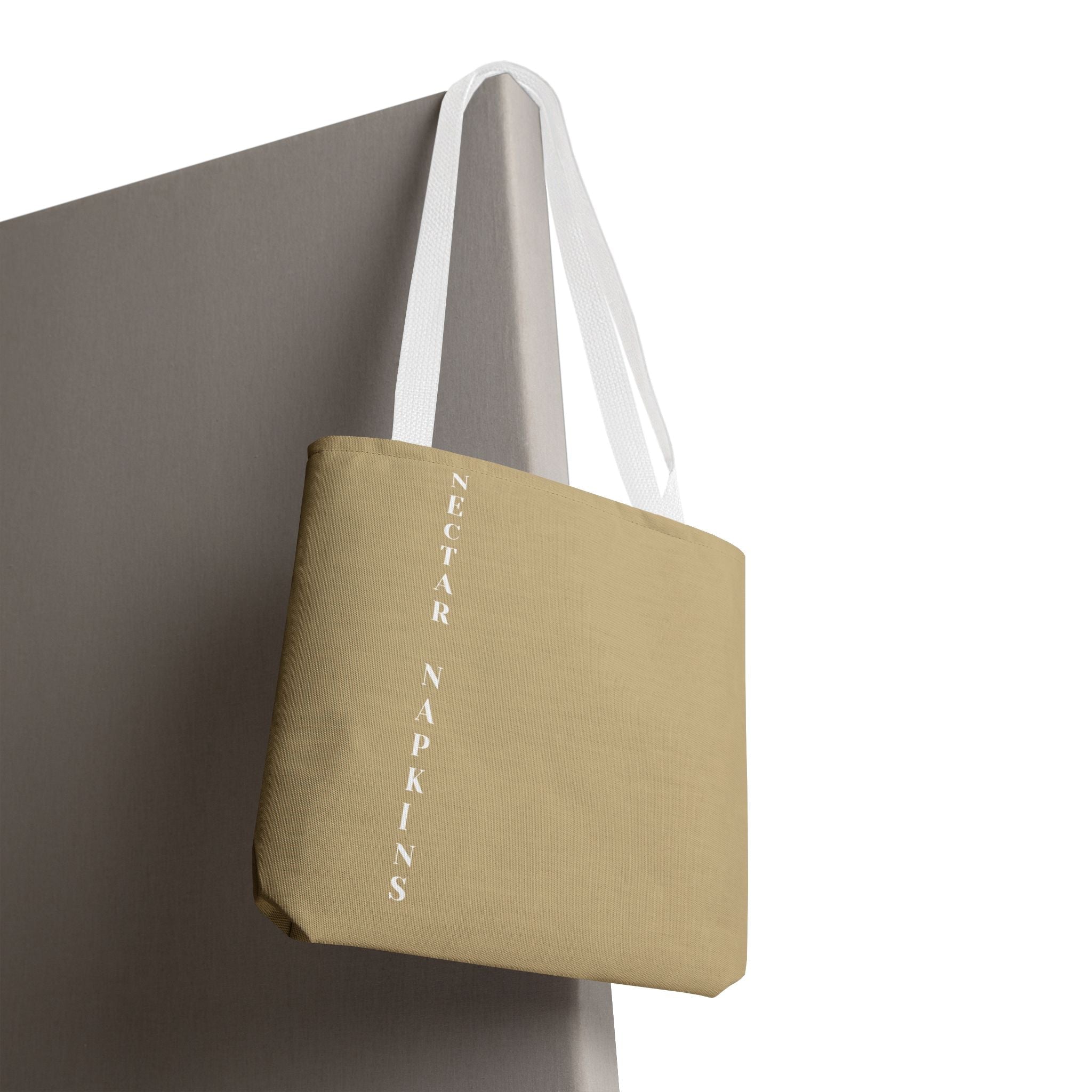 Nectar Napkins Brand Gold Tote Bag