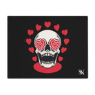 Seeing Hearts Skull Sex Toys Mat