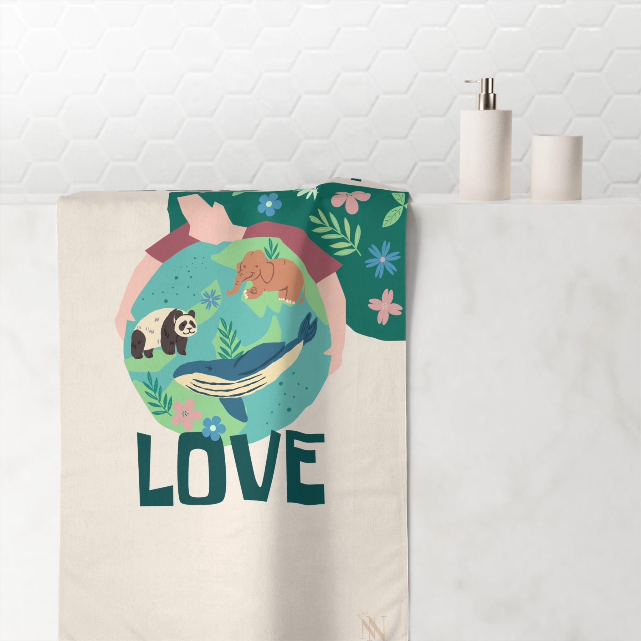 Earth Love | Mix & Match XL Fun-Flirty Lovers’ Towels
