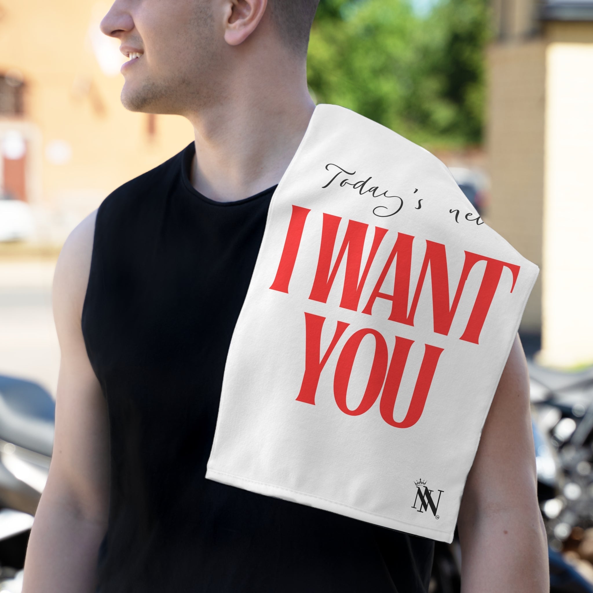 Today’s News I Want You | Mix & Match Soft Fun-Flirty Lovers’ Towels