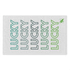 Lucky Multiple Times St. Patrick’s Day | Mix & Match Soft Fun-Flirty Lovers’ Towels