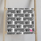 What Happened? Patterned | Nectar Napkins Classic Fun-Flirty Lovers’ Towels