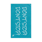 Don’t Stop! Don’t Stop Teal Cum Towel