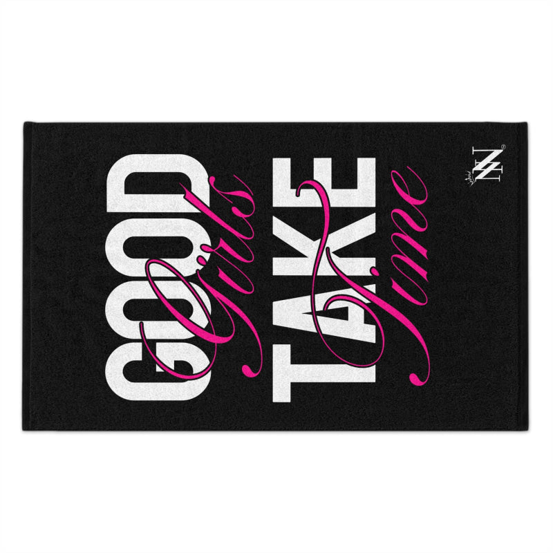 Good Girls Take Time | Mix & Match Soft Fun-Flirty Lovers’ Towels