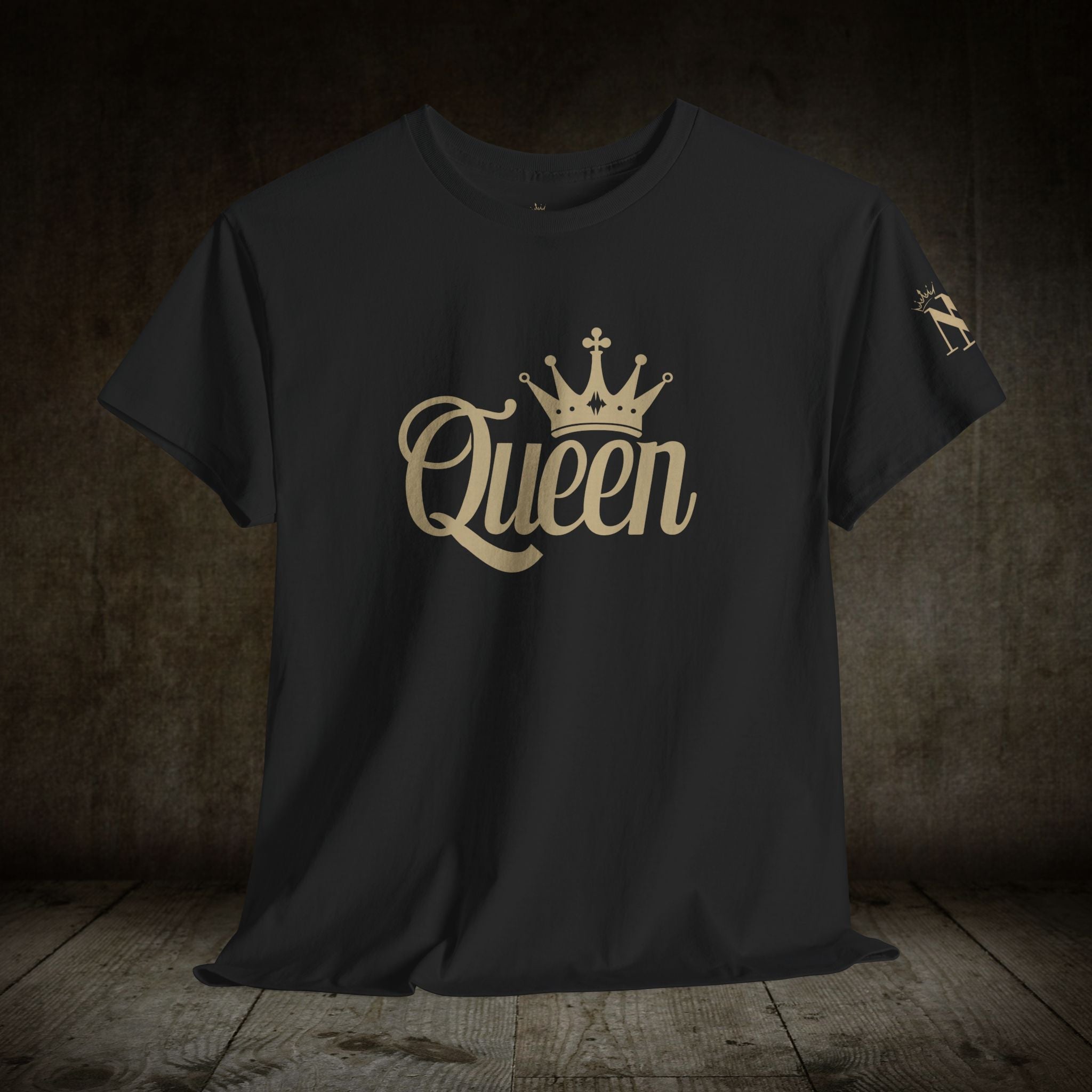 Gold Queen | Mix & Match 100% Cotton Unisex Fun-Flirty Lovers’ Tees