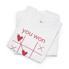 You Won My Heart | Mix & Match 100% Cotton Unisex Fun-Flirty Lovers’ Tees