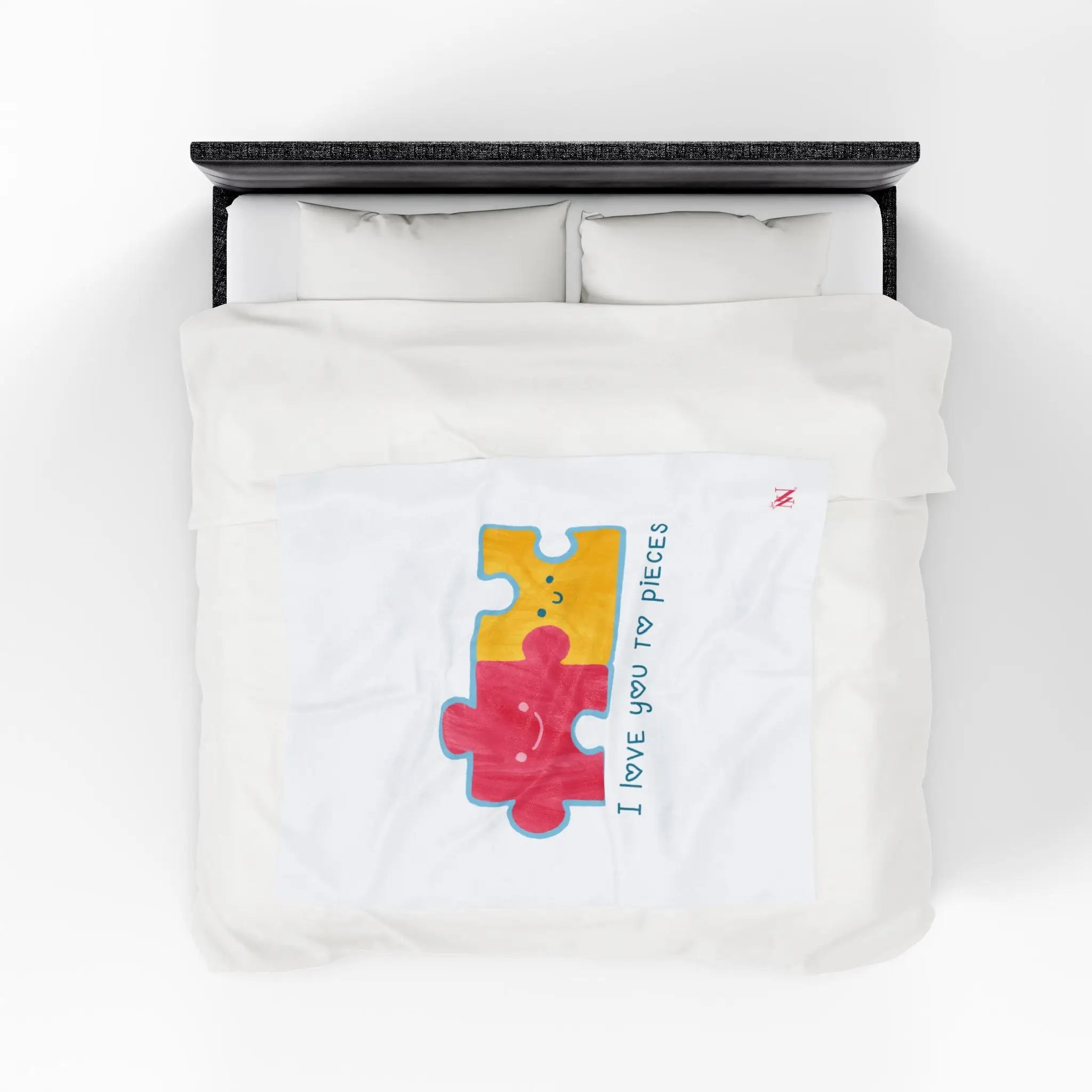 I Love You To Pieces | Mix & Match Fun-Flirty Lovers’ Blankets