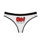 No! Faking It | Mix & Match Women’s Fun-Flirty Lovers’ Thongs