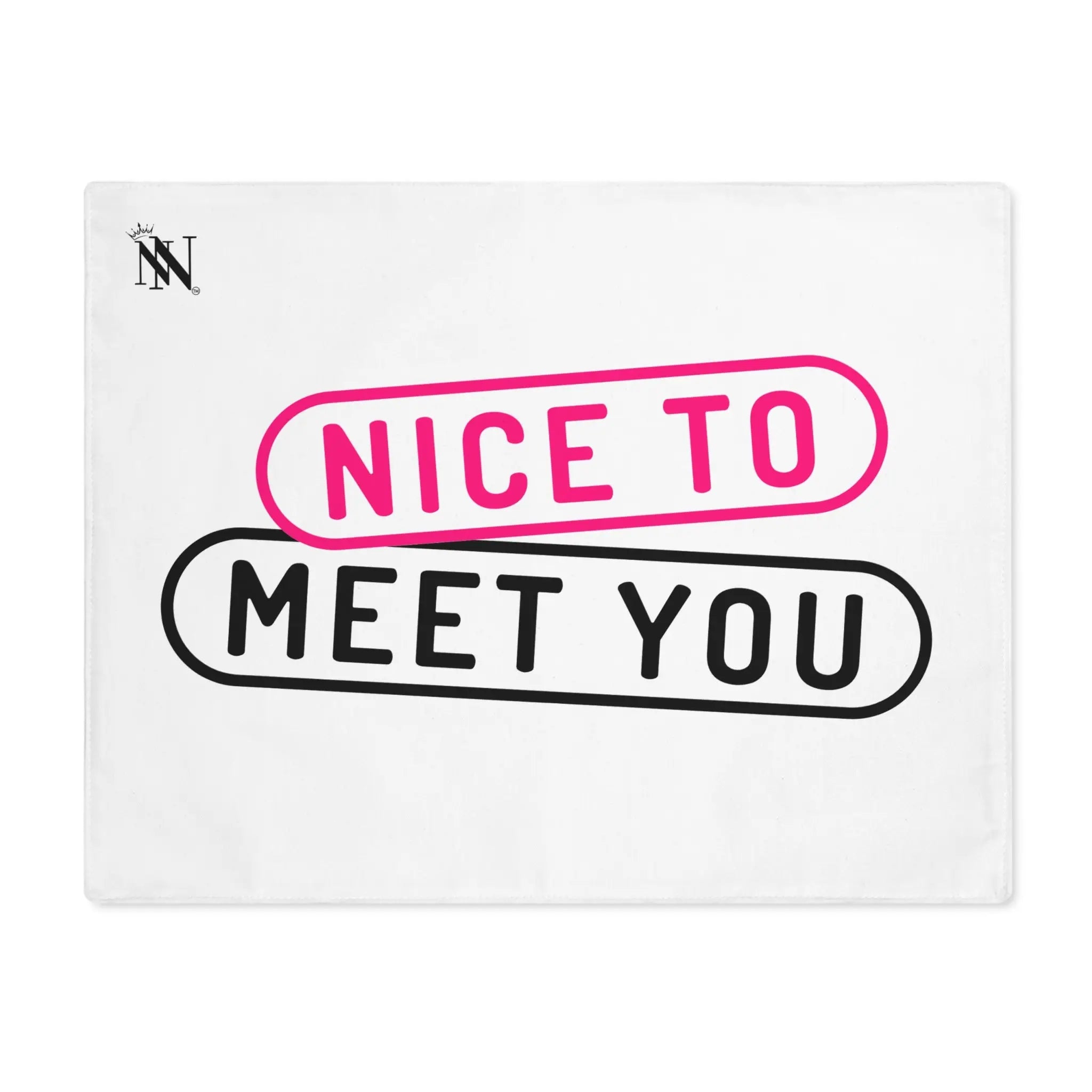 Nice to Meet You Messy Fun Adult Sex Toys Mat
