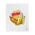 Damn Banana | Mix & Match Velveteen Fun-Flirty Lovers’ Blankets