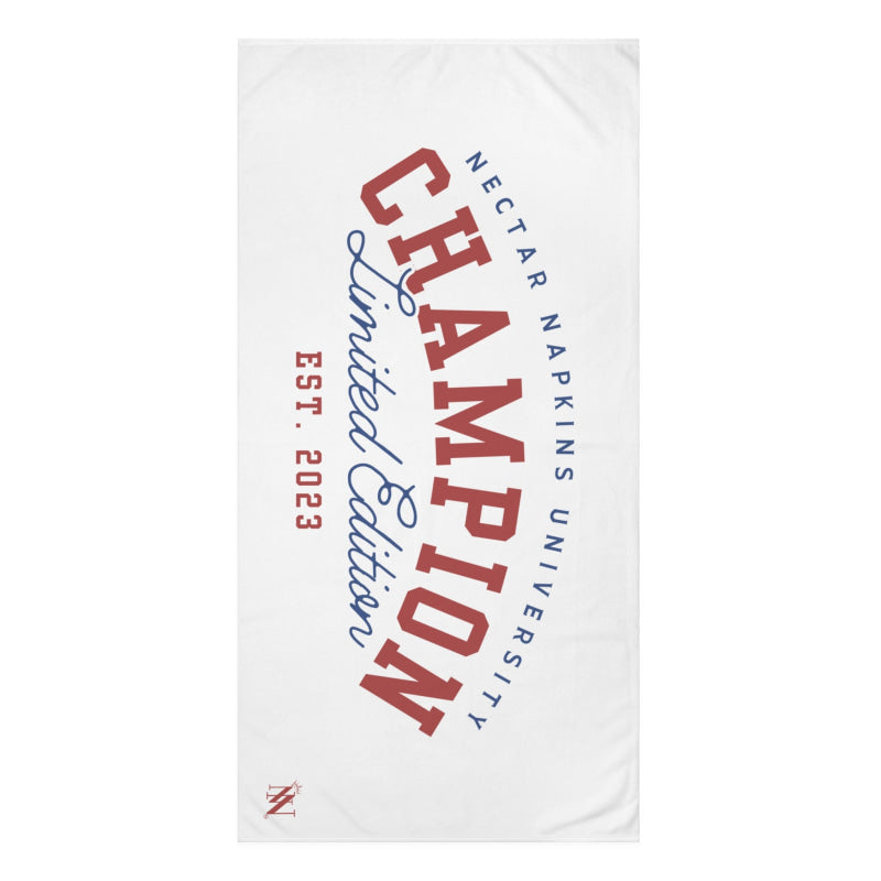 Nectar Napkins University | Mix & Match XL Fun-Flirty Lovers’ Towels