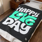 Happy Love Day Hearts | Mix & Match Soft Fun-Flirty Lovers’ Blankets